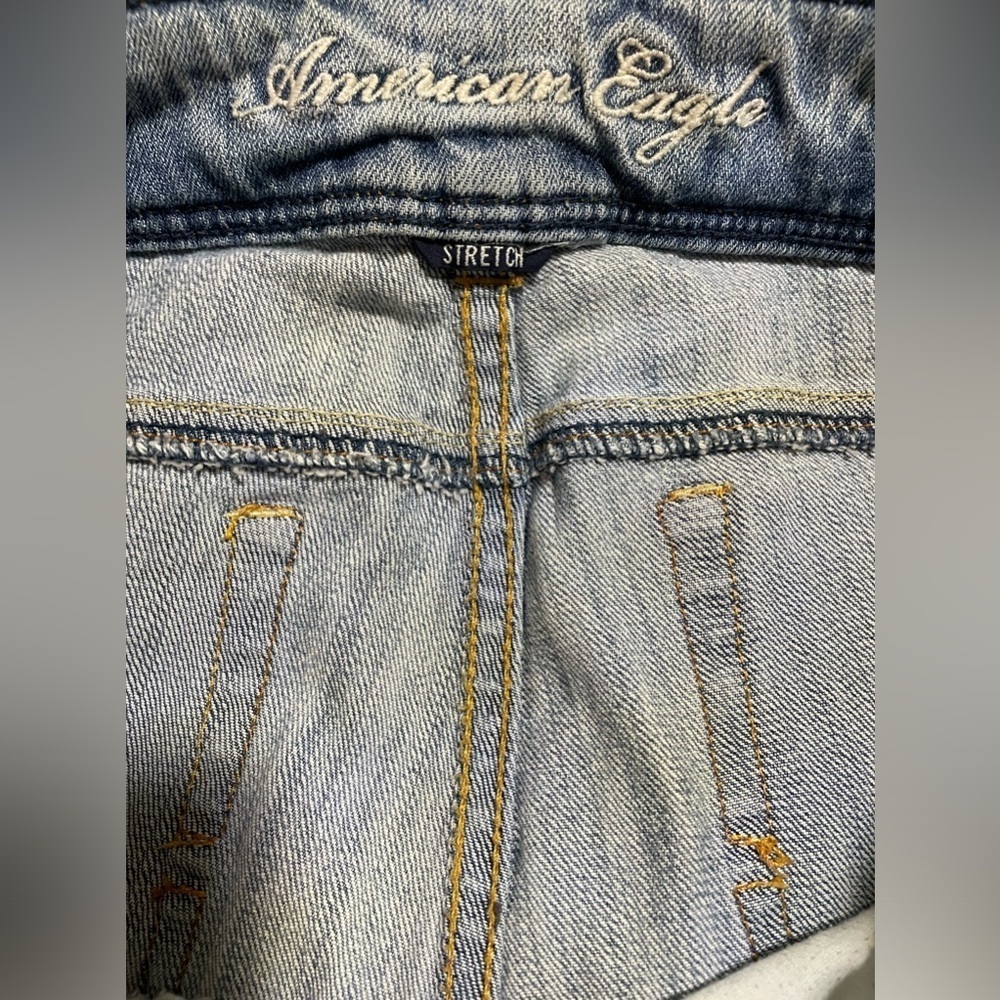 Restored by Design Upcycled American Eagle Jeans – One of a Kind Artisan Denim - Picture 12 of 13